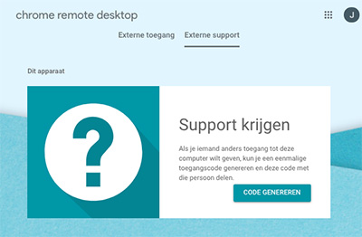 Chrome Remote Support